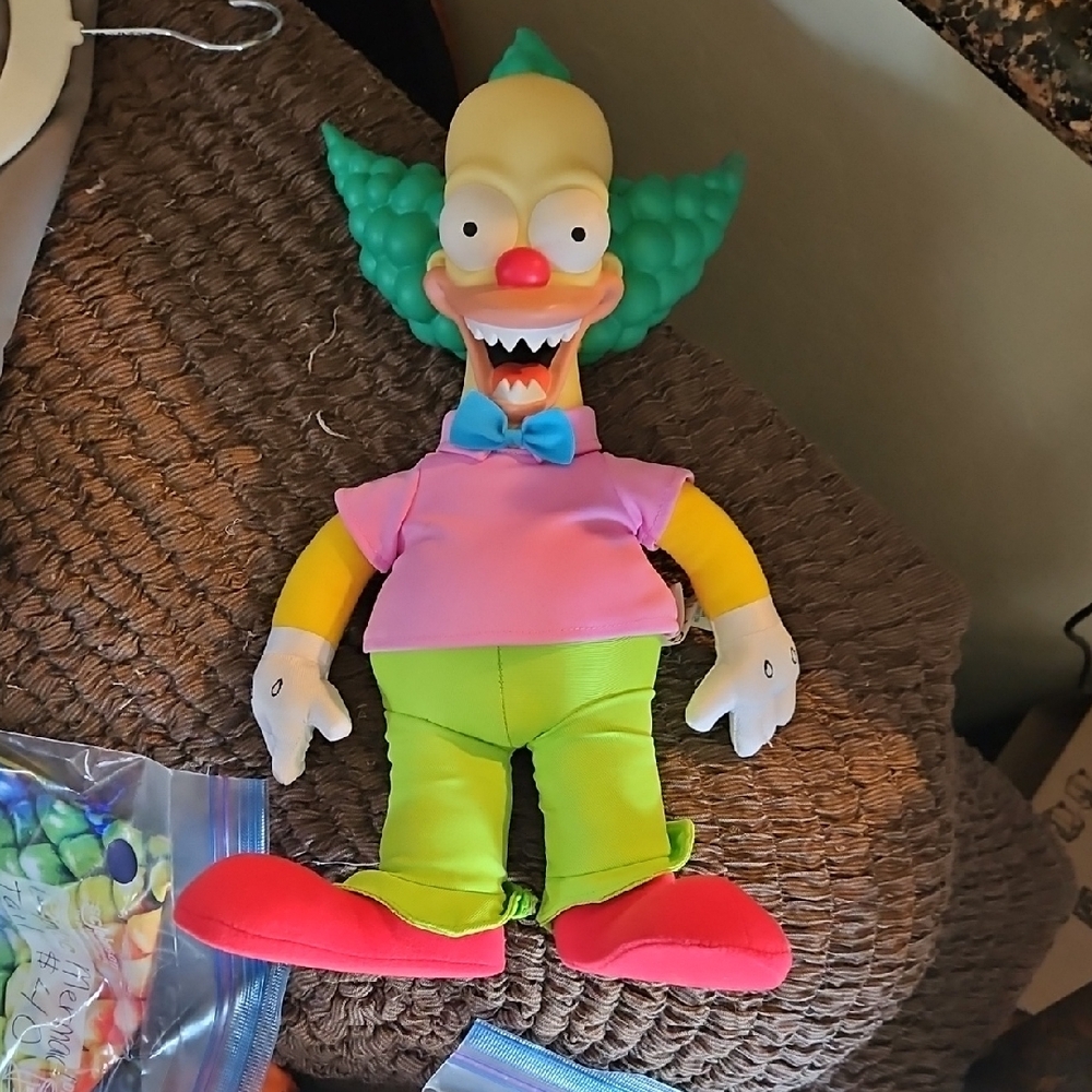 Colorful Clown Plush Toy